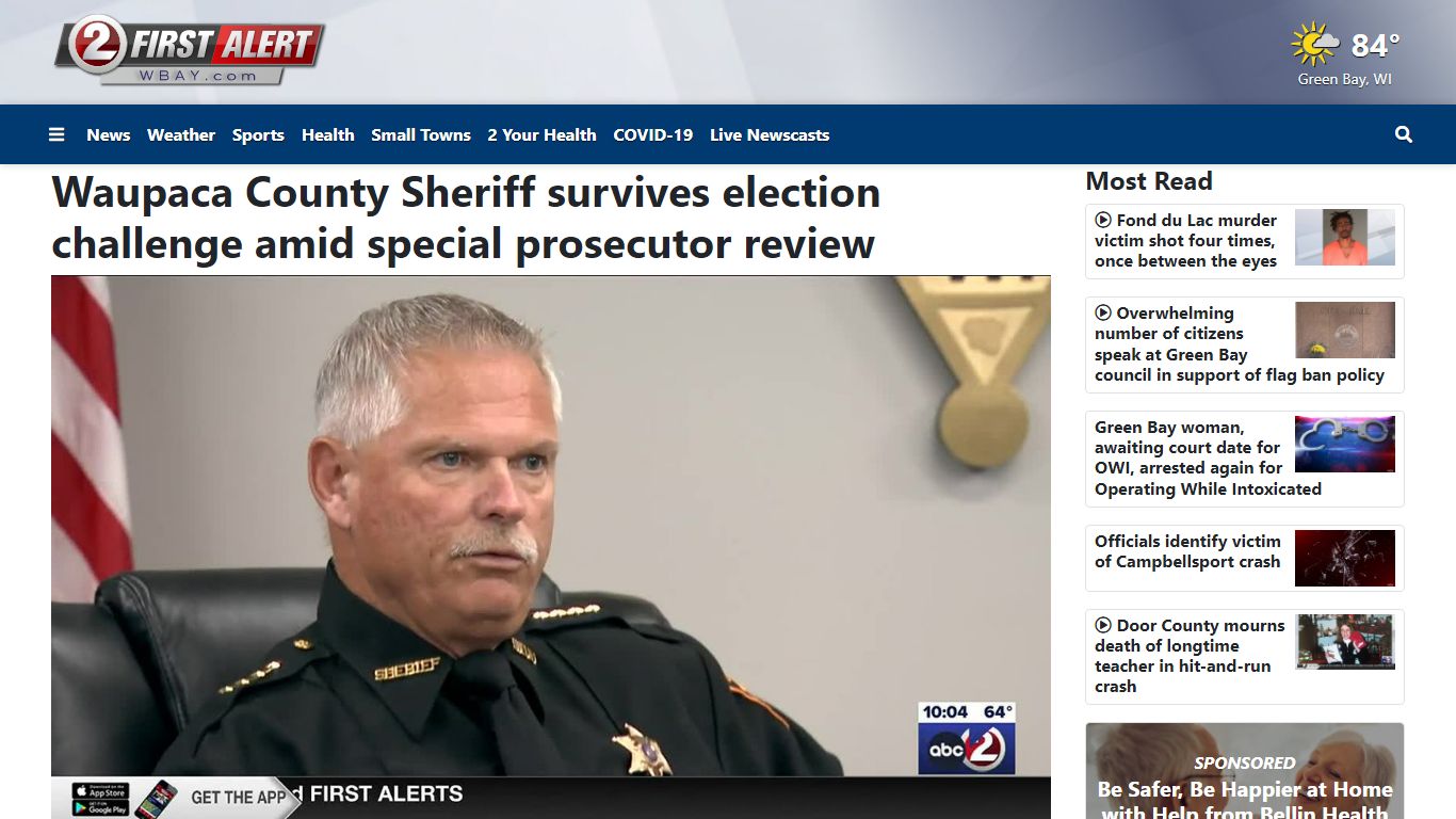 Waupaca County Sheriff survives election challenge amid special ...